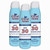 Coral Isles Sunscreen Spray SPF 30 - Broad Spectrum UVA/UVB Protection - Hawaii 104 Reef Act Compliant (Oxybenzone & Octinoxate Free) - Non-Greasy, Fragrance Free - Water Resistant - 6 Fl Oz 3 pack