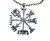 Baldur Jewelry - Vegvisir - Large Viking Compass Necklace Pendant - Viking Gifts for Men - Viking Jewelry for Men - Viking Necklace