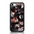 Naruto Cartoon Akatsuki Print iPhone 7 Case Soft TPU & Hard Back Shock Absorption Scratch Proof Slim Protective Case Cover for Apple iPhone 7