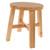 PRETYZOOM 1pc Bamboo Bench Kids Small Stool Kids Wooden Stool Foot Stepping Anti- Stool Mini Wooden Stool Kid Foot Stool Wood Step Stool Heighten Solid Wood Child Shoe Changing Stool