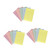 Amosfun 15 Pcs Sticky Memo Pad Self Stick Notepad Sticky Small Notes Scratch Pads Memo Note Stickers Note Taking Paper Lined Pink Sticky Notes Paper Notes Stickers Stick Pad Perforation