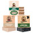 Dr. Squatch Basic Squatch Forest Pack - Pine Tar and Birchwood Breeze - Handmade Bar Soap With Organic Oils, Soap Gripper and Saver