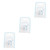 Operitacx 3pcs Portable Folder Document Folder Documents Folder Desktop Organizer File Organizer File Document Bag School Folder File Folder Organizer A4 Folder Pp Office Organ Bag Paper