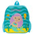 Let's Make Memories Personalized Just For Me Backpack - Back to School - Kid's Backpack - Tote School Supplies - For School, Sleepovers - Mermaid Design - Customize Name