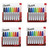 Sharpie 38250PP Permanent Markers, Chisel Tip, Assorted Colors, 8-Count, 32 Markers