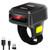 Symcode Wireless Bluetooth Barcode Scanner with Bluetooth & 2.4GHz Wireless & Wired Connection, Portable Ring Wearable Finger 1D Mini Bar Code Reader Scanner