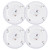 THUN Serving Plates Goose Porcelain Dessert Plates Set of 4 Appetizer Plates Salad Plates Dinner Plates for Home & Kitchen 7.5" (19 cm)