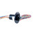 24V 22mm Electrical Slip Ring Wire 12 Circuits Conducting Capsule Slip Ring Solid Wire Test Equipment