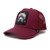 GOLD STAR HAT - Pit Bull Trucker hat Unisex Burgundy Cap