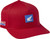Fox Racing mens Honda Flexfit Hat, Flame Red, Large-X-Large