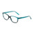 Sofia Vergara x Foster Grant Alicia Blue Light Multi Focus Reading Glasses Rectangular, Teal, 50mm + 1.5