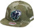 Mitchell & Ness Dallas Mavericks Tonal Camo Stretch Flex Fitted Size Large/X-Large Hat Cap - Green