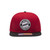 Fan Ink Bayern Munich 'America's Game' Adjustable Snapback Soccer Hat/Cap Red/Black