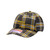 Fan Ink Borussia Dortmund - Mogul Premium Plaid Adjustable Hat Black and Yellow