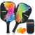 WILDKEN Pickleball Paddles, USAPA Approved Fiberglass Pickleball Paddles Set of 2, 7.9oz Lightweight Pickleball Set with 2 Pickleball Rackets & 4 Pickleball, 1 Pickleball Bag