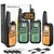 4Pack Rechargeable Baofeng MP25 FRS Walkie Talkies Long Range Walkie Talkies for Adults - Long Distance 2 Way Radios Walkie Talkies with Battery NOAA 2 in 1 Type-C Charger