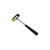 TEEMAD Hammers Rubber Multifunctional Hammer Double Faced Work Glazing Window Beads Hammer Nylon Head Mallet Tool For DIY Woodworking