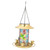 CLISPEED Solar Bird Feeder Bird Feeder with Light Bird Feeders for Outdoors Hanging Solar Powered Hummingbird Feeder Outdoor Container Metal Bird Feeders Nimh Batteries Painted to Feed