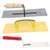 Uonlytech 3pcs Stainless Steel Trowel Tile Scraper Masonry Tools for Concrete Bricklayer Trowel Concrete Step Tool Concrete Finishing Tools Trowel Concrete Tool Ceramic Tile Chongqing
