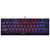 Mobestech RGB Lighting Keyboard Computer Keypad RGB Backlight Keyboard Game Computer Keyboards Laptop Keyboard Wireless Keyboards for Computers 61-Key Keyboard Wired Abs Combination