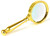 Handheld Magnifier,Magnifying glass,Magnifying Glass Handheld Reading Magnifier - Crystal Clear Glass Lens for Book Newspaper Maps Reading, Classroom Science, Insect &Hobby Observation, Great for Seni