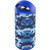 10W Bluetooth Speaker Wireless Subwoofer Portable HiFi Bass FM Radio TF Card Loudspeaker Outdoor Speaker with Mic (Size : Camouflage Blue)