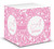 Personalized Floral Vine Sticky Note Cube