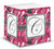 Personalized Tulips Sticky Note Cube