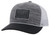 HOOEY Doc Adjustable Mesh Back Trucker Hat with Logo Patch (Light Grey/Charcoal/White)