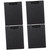 4pcs Folder Folder Folding Board Plastic Clipboard File Folder Tabs Foldable Clipboard Foldable Nurses Board Folders Plastic Multi-Function File Folder A4 Pp Multipurpose File Box