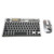 DAUZ Mouse and Keyboard Combo, Ergonomic Wireless Keyboard Mouse Combo for Tablet (Black)