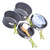 BESPORTBLE 1 Set Camping pan Set Folding Camping pan Camping Pot Folding Camp cookware Portable Kit Camping Fry pan Campfire cookware Outdoor Tools Cooking Pot Backpack Kettle Aluminum Oxide