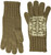 Pendleton Women's Knit Gloves, Chief Joseph Khaki, S/M