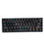 Sanpyl Wired Keyboard, Dual Mode RGB Gaming Mechanical Computer Keyboard 2.4G Receiver 61 Keys Ultra Thin Ergonomic Gaming Keyboard for Windows/OS X/Android
