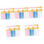 150 Pcs Plastic Brush Acrylic Paint Brushes Paint Brushes for Kids Art Brush Watercolor Brush Water Colors Paint Kids Detail Paint Brushes Oil Kids Paint Accessories Student Mix