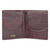 Visconti Tuscany 49 Secure RFID Blocking Genuine Leather Card Holder Wallet (Brown)