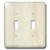 3dRose lsp_204038_2 Print of White Birch Wood Double Toggle Switch Multicolor