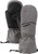 Burton Kids' Profile Snowboard & Ski Waterproof Mittens (Gray Heather, Small)