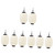 Hemobllo 8 pcs Winter Melon Lantern Decorative Paper Lantern Japanese Lantern lamp Paper Hanging Japanese Lantern Japanese Style Lantern Hanging Paper bar Lantern Cherry Blossoms China