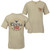 Coors Banquet Rodeo Logo Distressed Front and Back Tan T-Shirt (as1, Alpha, l, Regular, Regular)