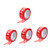 VILLCASE 4 Rolls Fragile Warning Tape Packing Tape with Dispenser Fragile Labels Clear Tape Fragile Stickers for Shipping Tape Refills Packing Tape Dispenser Plastic Care Warning Stickers
