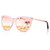 AVAWAY Pink Frame Cateye Acetate Sunglasses for Women Ladies Polarized UV Protection Sun Shades Glasses Metal Arm Sunnies