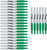 Sharpie 36704 Retractable Permanent Markers (Pack of 24), Ultra Fine Point, Green; Proudly Permanent Ink Marks on Paper, Plastic, Metal, and Most Other Surfaces