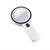 RAUGAJ Magnifiers,Led Magnifying Glass with 12 Lights Handheld Portable Magnifier 30X High Magnification 100Mm Optical Hd Lens Old Man Kids Reading Map Identification Coinss Rocks
