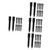 Yardwe 40 Pcs Abs Ground Nail Pile Solar Light Stakes Light Lawn Stakes Replacement Ground Stake Replacement Solar Light Parts Garden Landscape Lights Solar Lawn Lamp Holder Floodlight