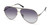 GUESS Men's Classic Aviator Pilot Sunglasses, Matte Gunmetal, 61mm