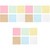 HAPINARY 36 Pcs to-do Note Ruled Post Stickies Student Memo Notes Cute Sticky to- Do List Notepads Office Memo Recycled Note Message Page Student Use Small Pocket Stickers Paper