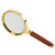 LUSTAR Magnifying Glass 10X Handheld Large Magnifier for Macular Degeneration Seniors Reading Soldering Inspection Gifts