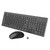 Wireless Keyboard and Mouse Combo,2.4G Full-Sized Ergonomic Keyboard Mouse, 3 DPI Adjustable Cordless USB Keyboard and Mouse, Quiet Click for Computer/Laptop/Windows/Mac