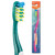 SmileGoods A384 Toothbrush, 38 Tuft, Soft Bristle, 72 Individually Packaged Premium Toothbrushes, Assorted Colors Bulk Pack